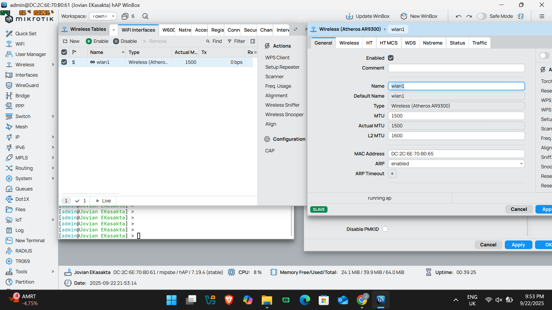 SERVICE IP pada MikroTik RouterOS